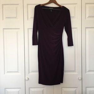 Lauren Jersey purple dress 4P